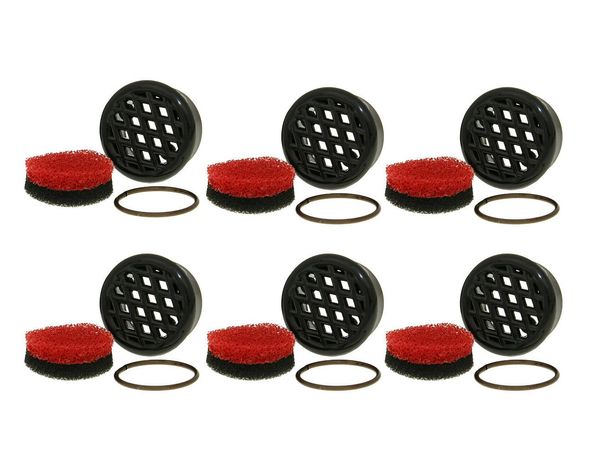 Zusatzluftfilter Set Naraku Double Layer 25mm originaler Luftfilterkasten