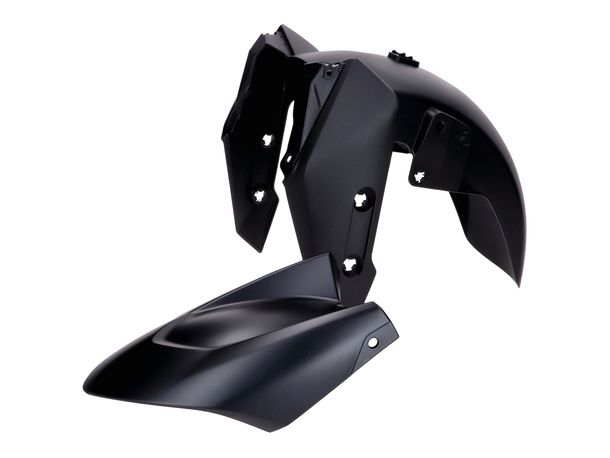 Kotflügel Set Naraku schwarz matt für Yamaha T-Max 560 2022-2024