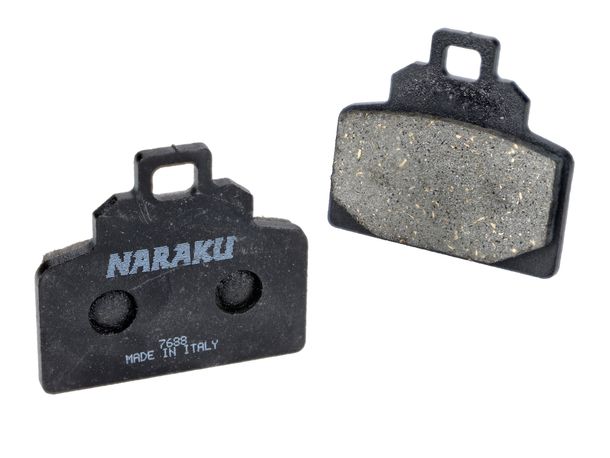 Bremsbeläge Naraku organisch für Vespa 125 GTS E5 ABS, 300 GTS, 310 GTS
