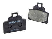 Plaquettes de frein Naraku organiques pour Vespa 125 GTS E5 ABS, 300 GTS, 310 GTS