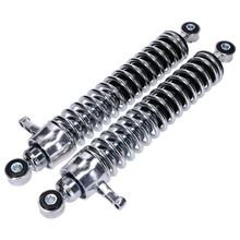 Stoßdämpfer Satz Schmitt 360mm verstellbar chrom für Simson S51, S70, S53, S83 Enduro