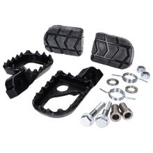 Set di pedane CNC nere 16x24x3mm per Beta RR50 Enduro