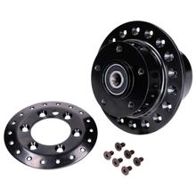 Piasta koła do hamulca tarczowego przedniego, czarna dla Simson S50, S51, S70, S53, S83 Enduro