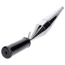 Escape Cromado Negro 28mm 750mm para Simson Schwalbe KR 51, S 50, 70, SR 80, Zündapp, Kreidler, Hercules, Puch, DKW, KTM, Rixe