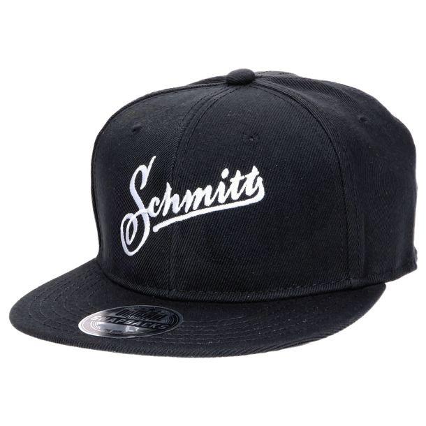 Snapback Cap Schmitt schwarz