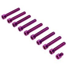 Jeu de vis de couvercle de moteur Schmitt violet pour Simson S50, S51, S70, S53, S83 Enduro