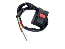 Schalter Abblend-/Fernlicht Hupe schwarz für Magura-Armatur links für Zündapp, Hercules, Kreidler, Sachs, Puch,  KTM, Rixe, DKW