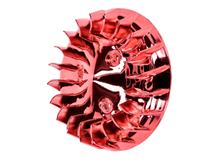 Lüfterrad rot für Minarelli liegend, Keeway, CPI, 1E40QMB