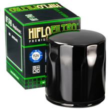 Filtro de aceite Hiflo negro brillante HF174B para Harley Davidson VRSCA V-Rod VR1 VRSCD Night-Rod VRSCDX Special 1130 ccm año 2002 - 2010