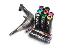 Auspuff Voca Cross 80/90ccm für Derbi DRD Pro