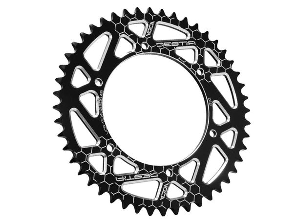 Kettenrad Voca CNC 48 Zähne 420 schwarz für Derbi Senda SM, DRD