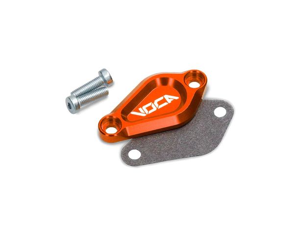 Ölpumpenabdeckung VOCA EVO orange für Minarelli AM6, Derbi EBE, EBS, D50B