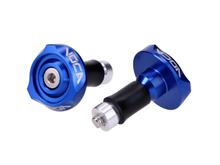 Amortiguador de vibraciones de extremo de manillar VOCA V2 CNC 14mm - azul