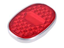Achterlichtglas 66x48mm voor MCB, Puch MS50, VZ50