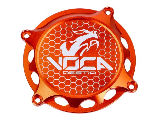 Zündungsdeckel Voca CNC orange für Minarelli AM6