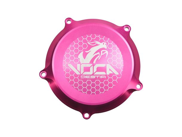 Kupplungsdeckel Abdeckung Voca CNC pink für Minarelli AM6