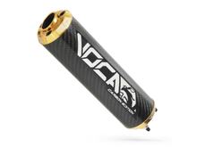 Einddemper VOCA Carbon - CNC eindkap goud