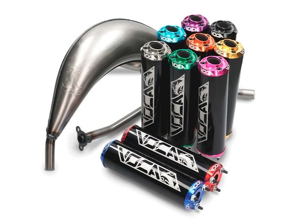 Auspuff Voca Cross 50/70ccm für Fantic