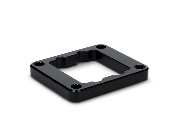 Spacer / Distanzplatte Membranblock Voca CNC 10mm schwarz für Yamaha DT 50