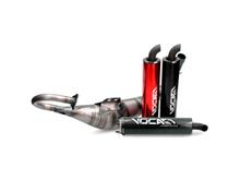 Výfuk Voca Combat 70ccm pro Minarelli ležaté, Adly, Aprilia, Benelli, Beta, CPI, Italjet, Keeway, Malaguti, MBK, PGO, Yamaha