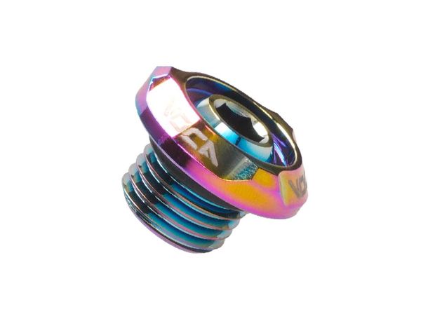 Öleinfüllschraube Voca Racing M14x1,5 titan für Minarelli liegend