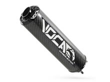Endschalldämpfer VOCA Carbon - CNC Endkappe schwarz