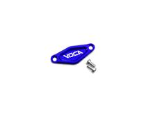 Starter closure cover Voca Racing CNC blue for Minarelli horizontal