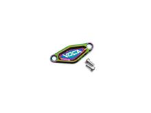 Starter closure cover Voca Racing CNC titanium for lying Minarelli