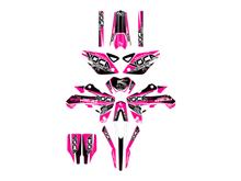 Decor / Sticker Kit Voca Bestia roze voor Rieju MRT 50