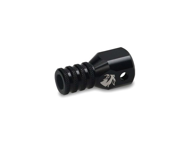 Vorderteil-Schalthebel VOCA Aluminium schwarz für Minarelli AM6, Derbi, Pitbike