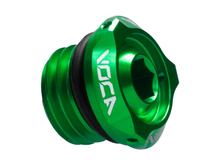 Öleinfüllschraube VOCA V2 CNC grün M16x2 für Derbi EBE050 D50B0