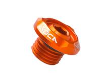 Vis de remplissage d'huile Voca Racing M14x1,5 orange pour Minarelli horizontal