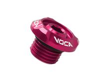 Vis de remplissage d'huile Voca Racing M14x1,5 rose pour Minarelli horizontal