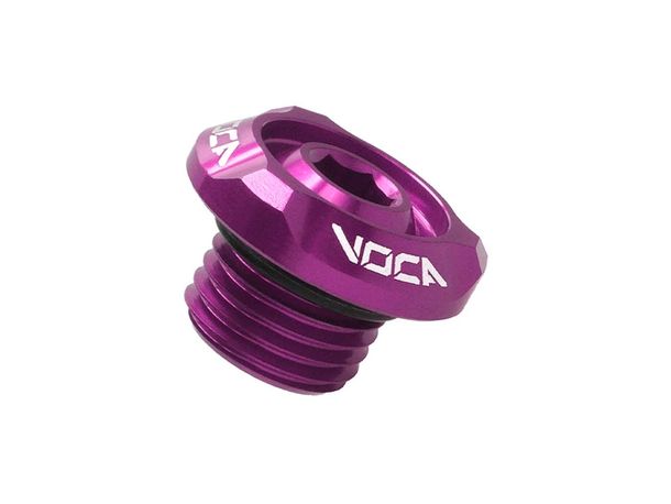 Öleinfüllschraube Voca Racing M14x1,5 lila für Minarelli liegend