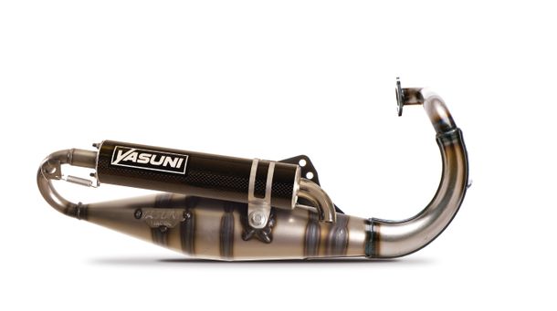 Sistema de escapamento Yasuni R-Pro com homologação TUB1002-RPRO para Herkules Zenith LM LN, Sachs Limbo MA NA Splinter S Peugeot Reggea Gipsy Reggae ST Buxy M TKR