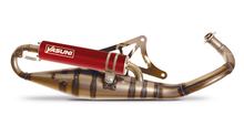 Výfukový systém Yasuni R-Pro s homologací TUB420-RPRO pro Piaggio Easy Moving, Gilera Derbi Bullet Italjet Jet-Set Typhoon-X Aprilia Scarabeo Storm Street