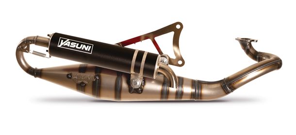 Auspuffanlage Yasuni R-Pro mit Zulassung TUB902-RPRO für Tec Runner Dano Trackmaster, Adly Vanguard GT Union Veloce Simson Spatz 25 Automatik Beta Chrono