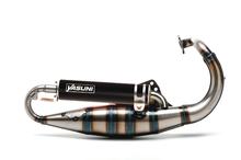 Uitlaatsysteem Yasuni Scooter R met homologatie TUB1002 voor Herkules Zenith LM LN, Sachs Limbo MA NA Splinter S Peugeot Reggea Gipsy Reggae ST Buxy M TKR