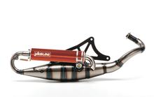 Auspuffanlage Yasuni Scooter R mit Zulassung TUB420 für Piaggio Easy Moving, Gilera Derbi Bullet Italjet Jet-Set Typhoon-X Aprilia Scarabeo Storm Street