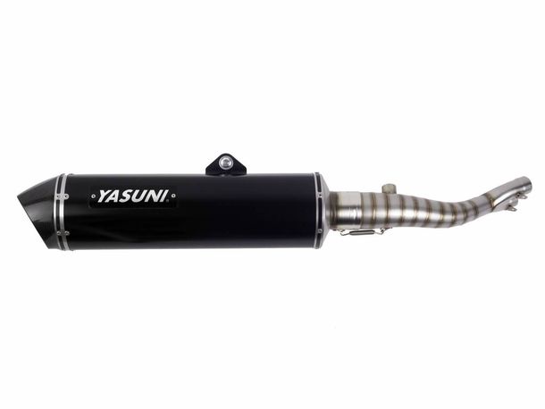 Impianto di scarico Yasuni Scooter 4 con omologazione TUB351 per Yamaha YP X-Max 125 ccm anno 2008 - 2010