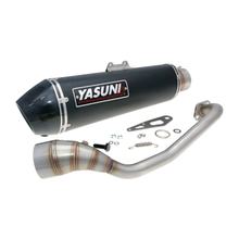 Uitlaatsysteem Yasuni Scooter 4 met homologatie TUB354 voor Yamaha N-Max 125 ccm