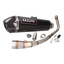 Uitlaatsysteem Yasuni Scooter 4 met homologatie TUB656 voor Honda NSS Forza 125 ccm