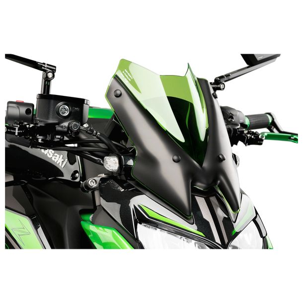 Befestigungswinkel des Blinker an der Verkleidung Puig - Schwarz für Kawasaki