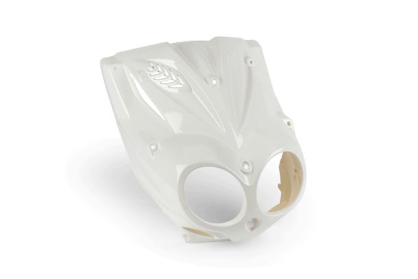 Frontverkleidung STR8 / Lichtmaske weiss für Yamaha Slider Naked