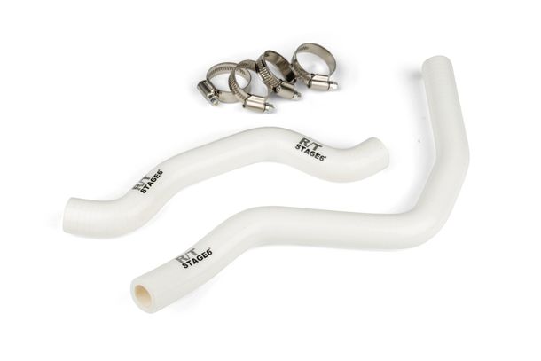 Kühlerschlauch Set Stage6 R/T weiß für Fantic / Vent