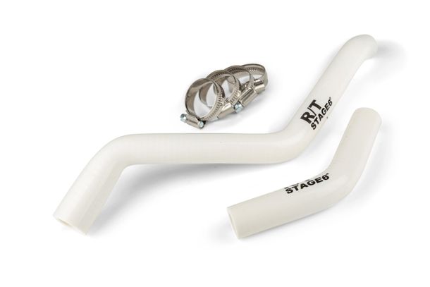 Kühlerschlauch Set Stage6 R/T weiß für Derbi Euro 3 / Euro 4