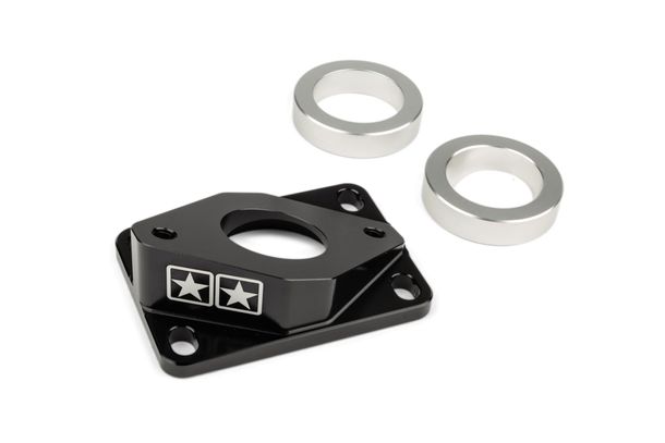 Ansaugstutzen Stage6 AM6 / schwarz für Derbi High Flow MK2 28mm