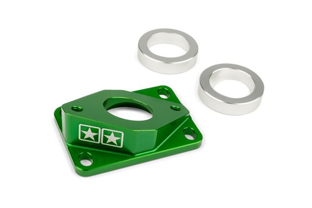Ansaugstutzen Stage6 AM6 / grün für Derbi High Flow MK2 28mm