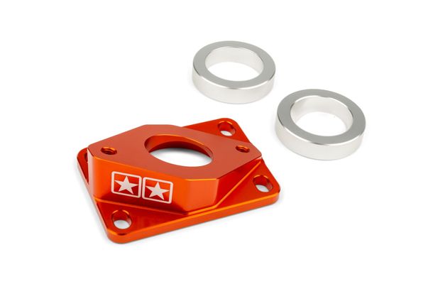 Ansaugstutzen Stage6 AM6 / orange für Derbi High Flow MK2 28mm