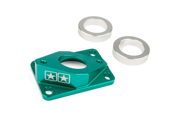 Ansaugstutzen Stage6 AM6 / türkis für Derbi High Flow MK2 28mm